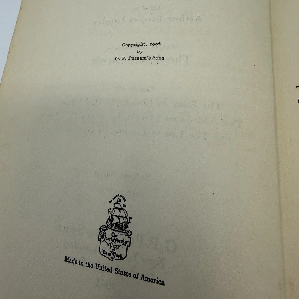 The Writings of Abraham Lincoln Vol 7, 1923, Constitutional Ed. GP Putnam's Sons
